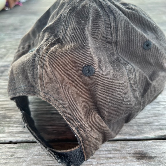 KID ROCK BLACK CAP, red stag, some fade, lable good, one size - Picture 3 of 5